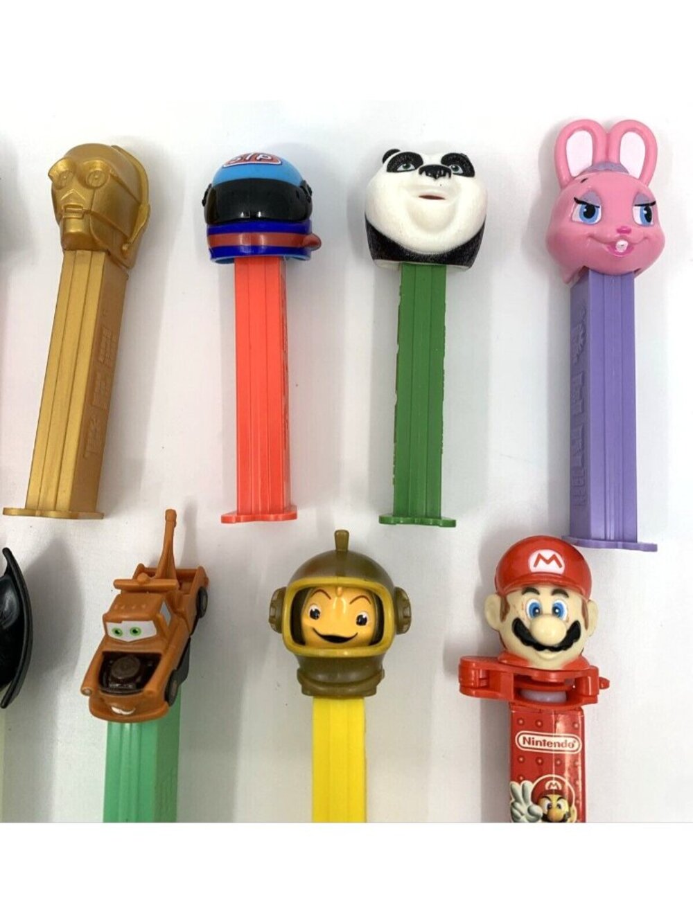 Lot 20 Vintage PEZ Dispensers Mario Joker Star Wars Disney Halloween C3PO Yoda - Picture 9 of 10